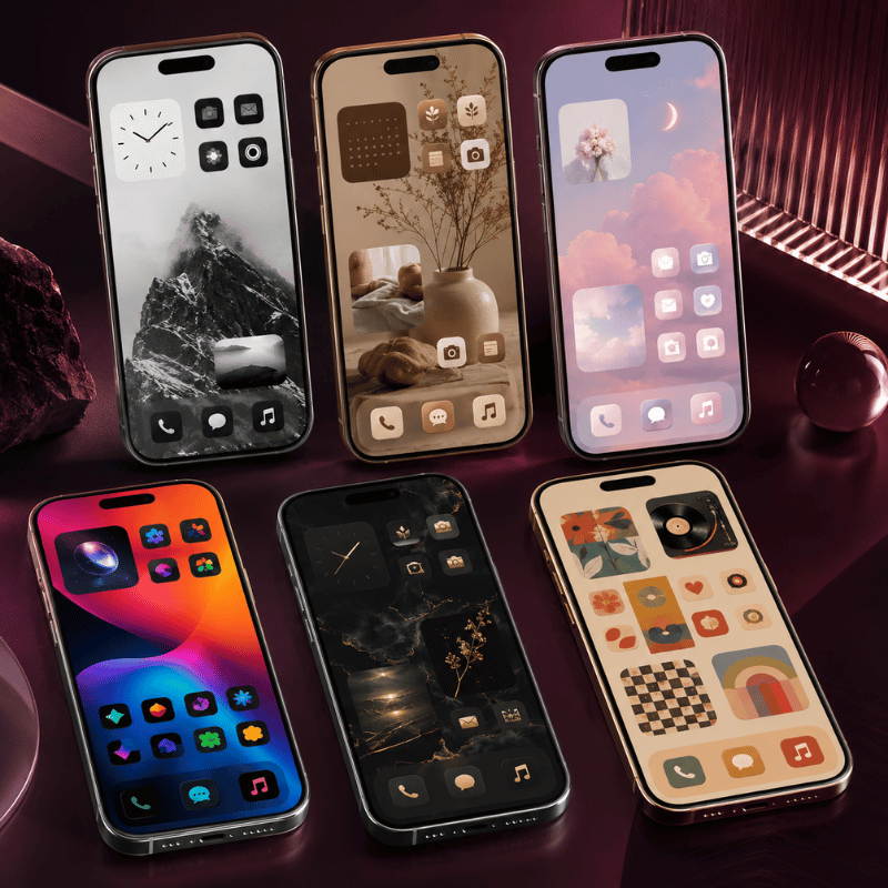 30+ Aesthetic Home Screen Setups — 6 Style Families to Copy