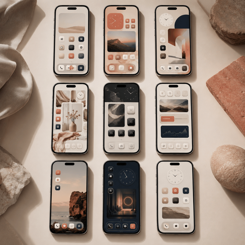 9 Home Screen Layout Ideas You Can Copy