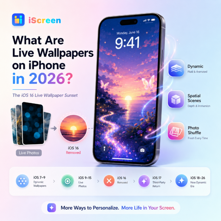 50+ Best Live Wallpapers for iPhone in 2026 (Free & Paid) | iScreen Blog