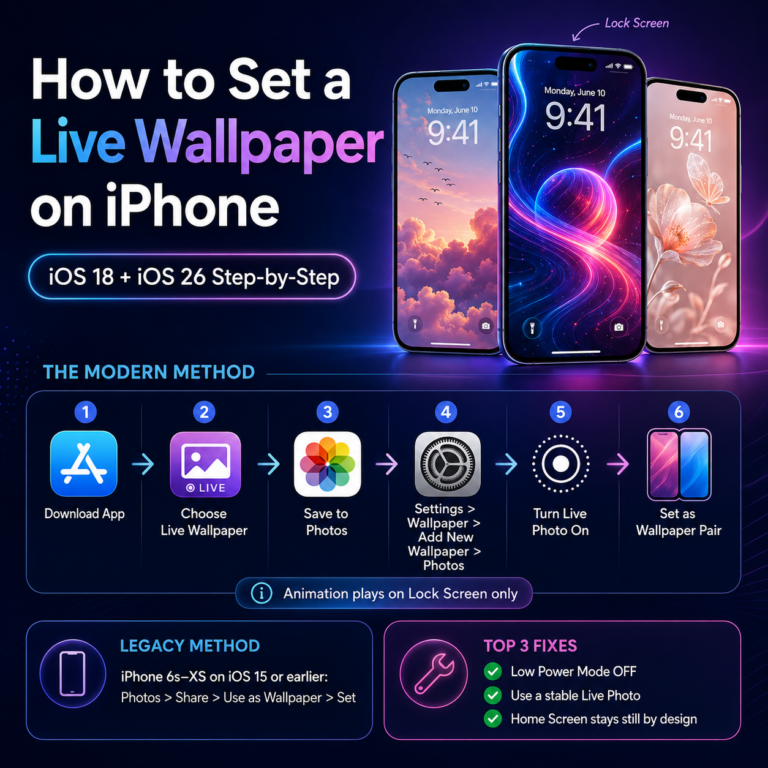 50+ Best Live Wallpapers for iPhone in 2026 (Free & Paid) | iScreen Blog