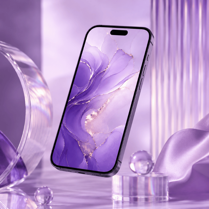 Lavender, Lilac & Purple iPhone Wallpapers