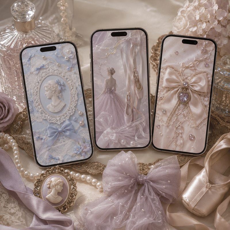 Dollette, Balletcore & Coquette Core — iPhone Wallpapers for Every Sub-Style