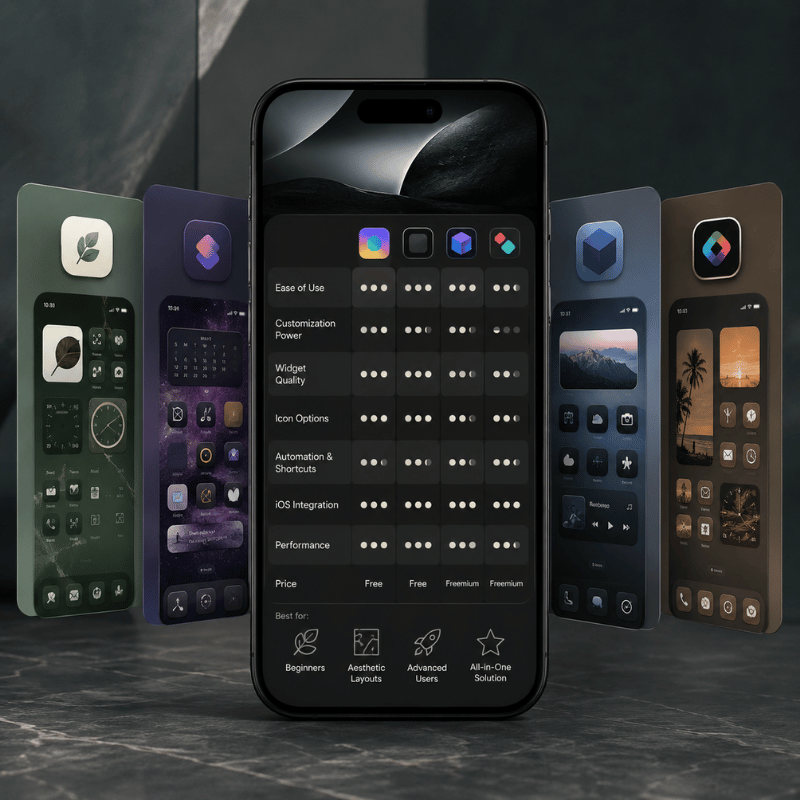 Best Apps for Home Screen Customization — Compared (Honest Trade-offs)