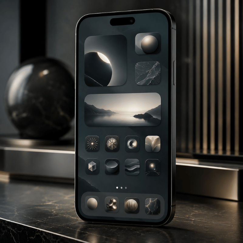 What Actually Makes a Home Screen Look "Aesthetic"?