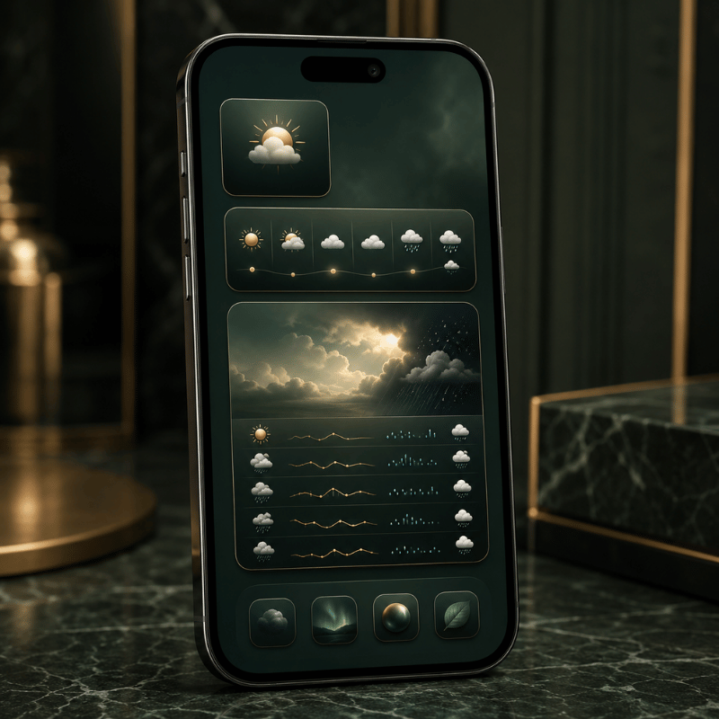 Weather Widget Sizes Explained: What Each One Shows