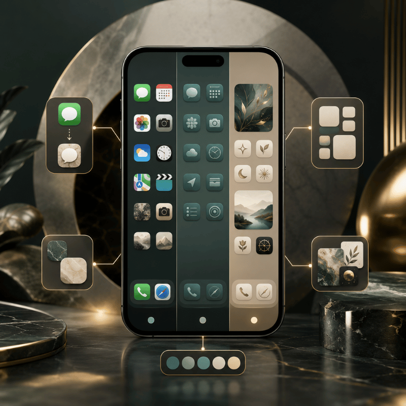 The 3 Ways to Customize iPhone App Icons (The Icon Method Matrix)