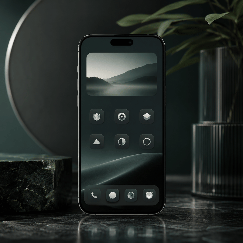 What Makes a Minimalist iPhone Home Screen Work?