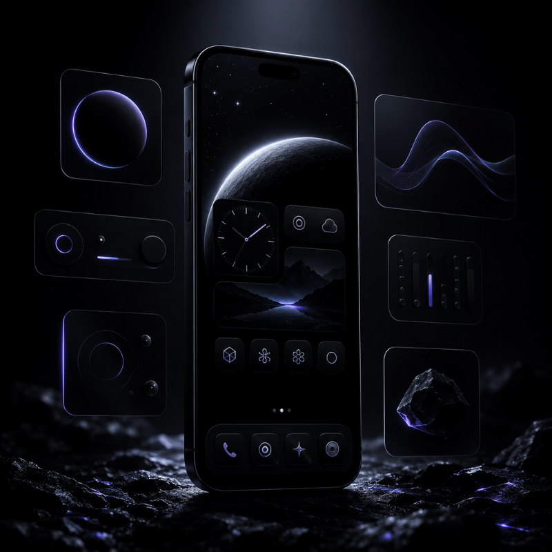 Dark Themes & True-Black Setups