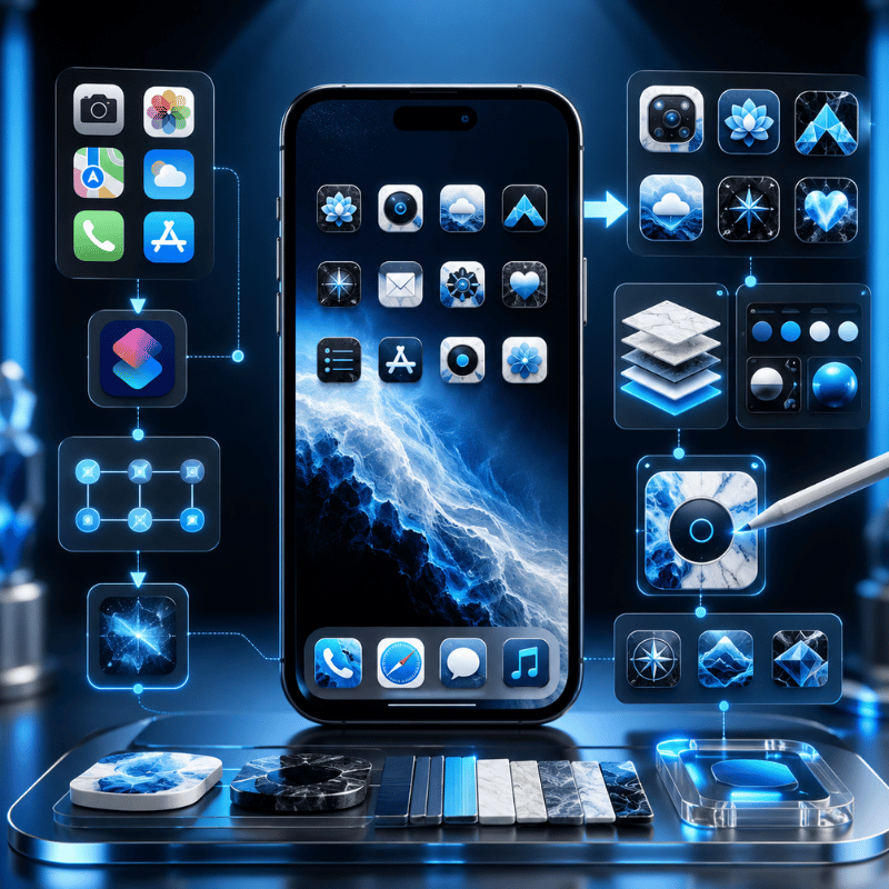 Method 2: Make Fully Custom App Icons with the Shortcuts App (Free)