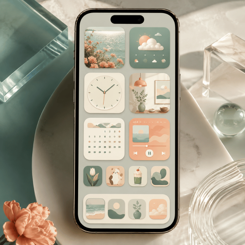Best Apps for Cute Aesthetic Widgets (Free & Paid)