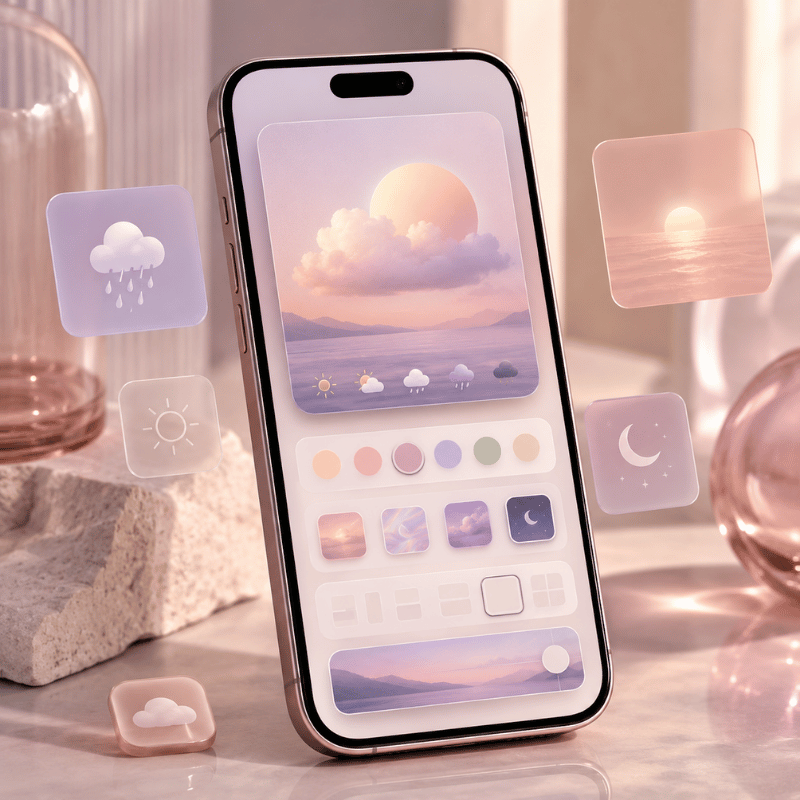 How to Make an Aesthetic Custom Weather Widget