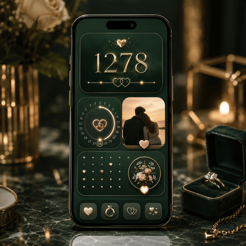 Days-Together & Anniversary Countdown Widgets