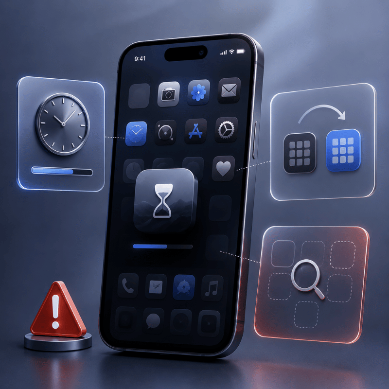Troubleshooting: Launch Delay, Reverting Icons & Missing Apps