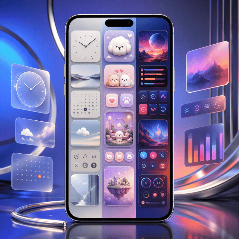 Best All-in-One Widget Apps: Widgetsmith vs Widgetable vs iScreen