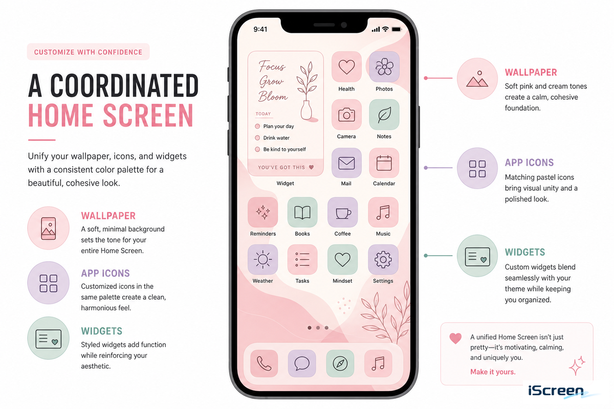 Coordinating Icons With the Rest of Your Home Screen — iScreen