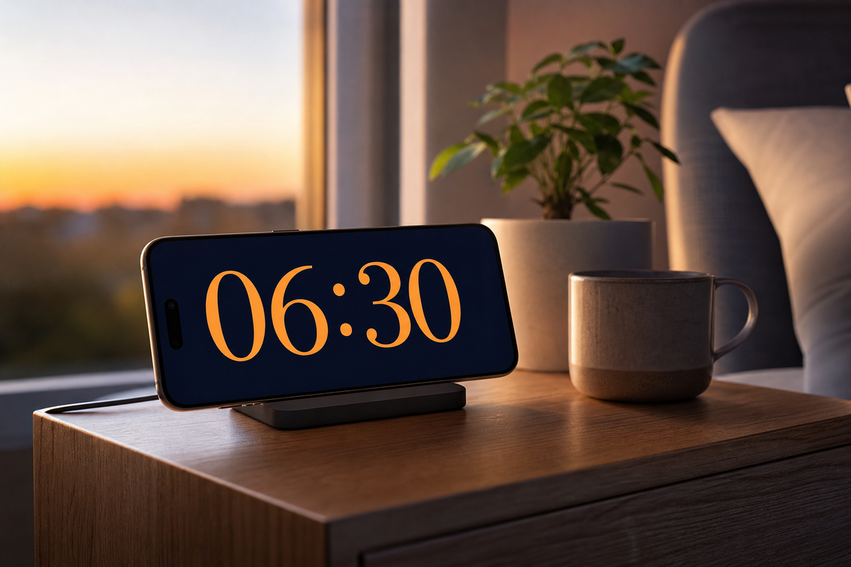 Use StandBy for a Full-Screen Aesthetic Clock — iScreen