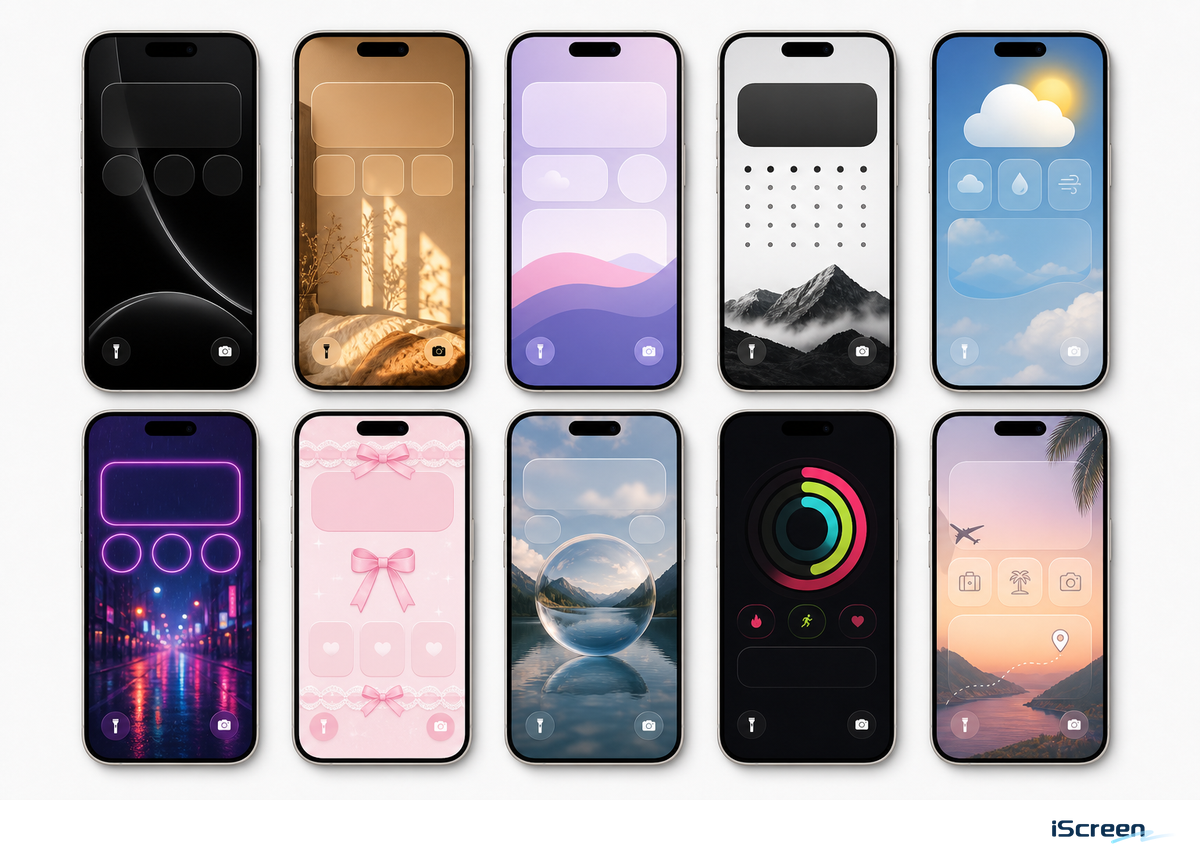 10 Aesthetic iPhone Lock Screen Ideas — iScreen