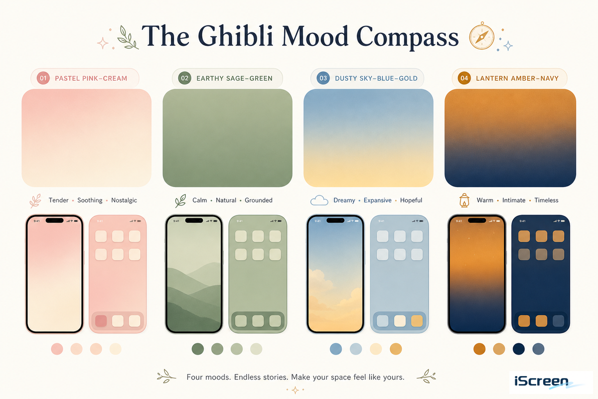 Which Studio Ghibli Aesthetic Actually Fits Your Home Screen? — iScreen