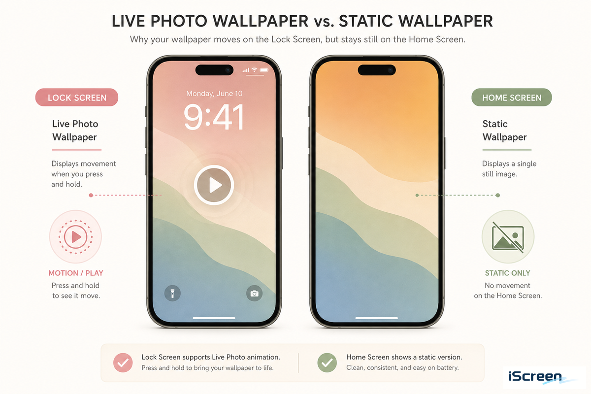 Static or Live? Setting Ghibli Wallpaper the Right Way — iScreen