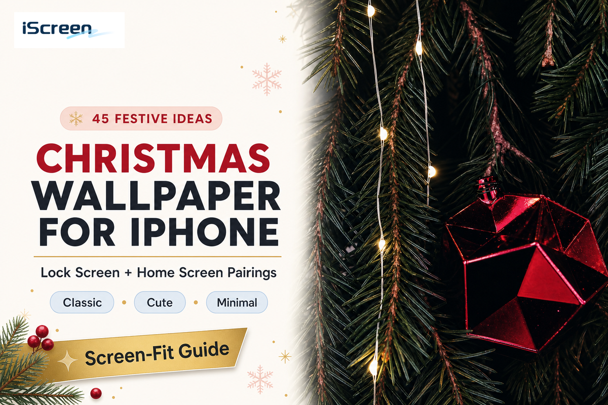 Christmas Wallpaper for iPhone: 45 Festive Lock and Home Screen Ideas