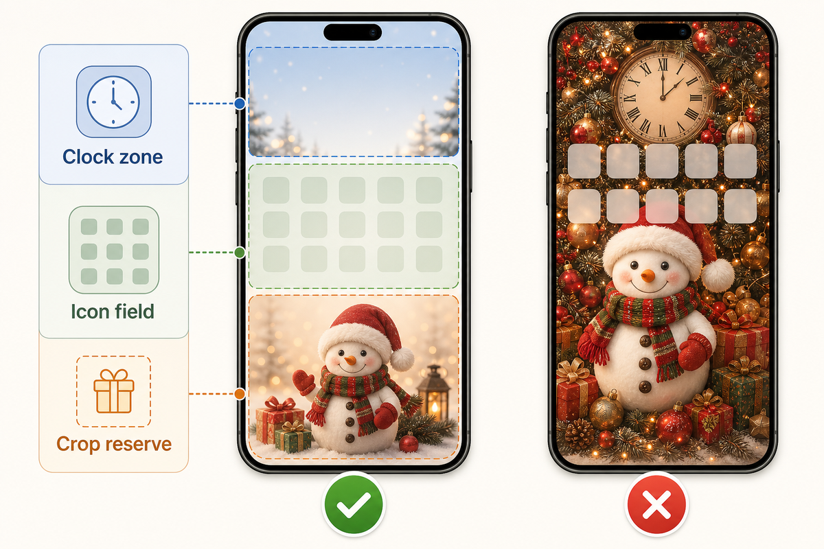 Pick a Christmas Wallpaper That Still Works as a Screen — iScreen