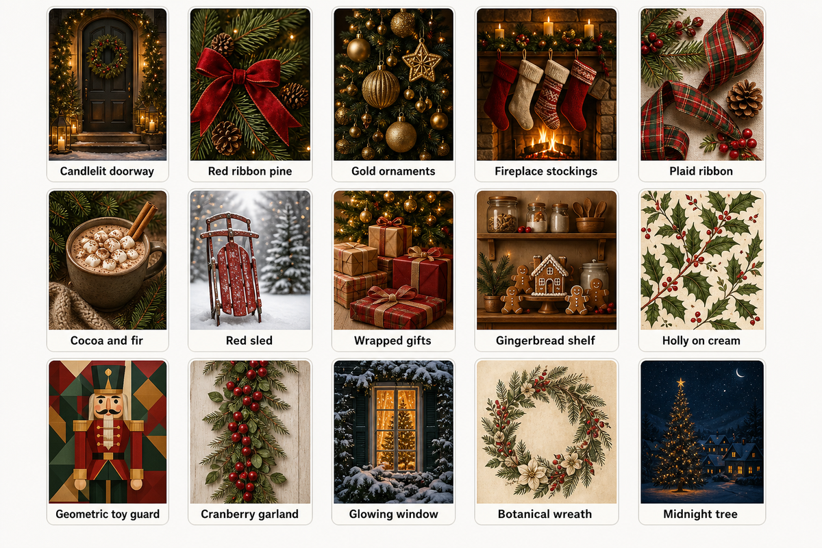 Warm and Classic Christmas Wallpaper Ideas 1–15 — iScreen