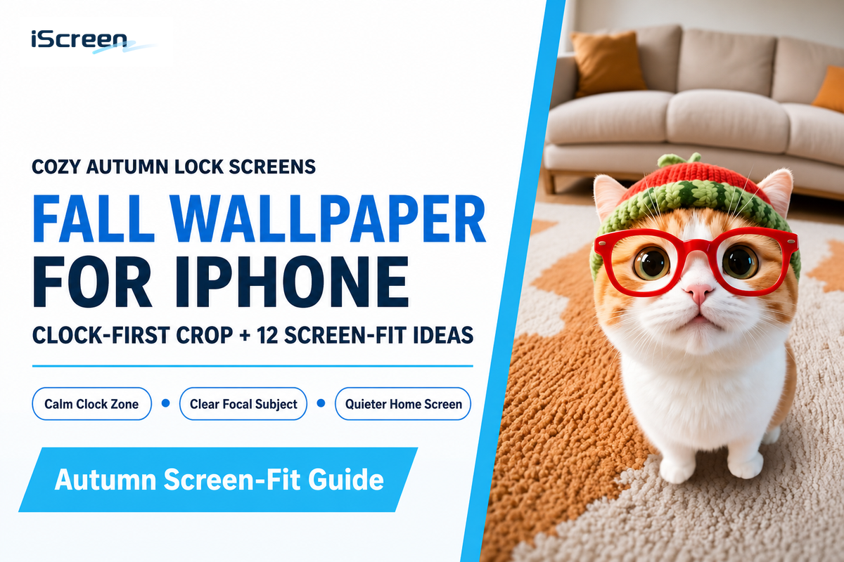 Fall Wallpaper for iPhone: Cozy Autumn Lock Screen Ideas