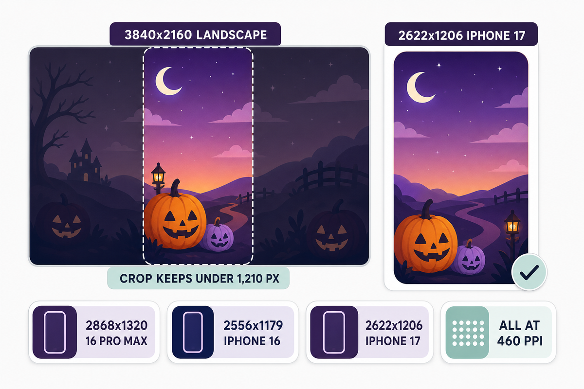 What Size Halloween Background Fits Your iPhone — iScreen