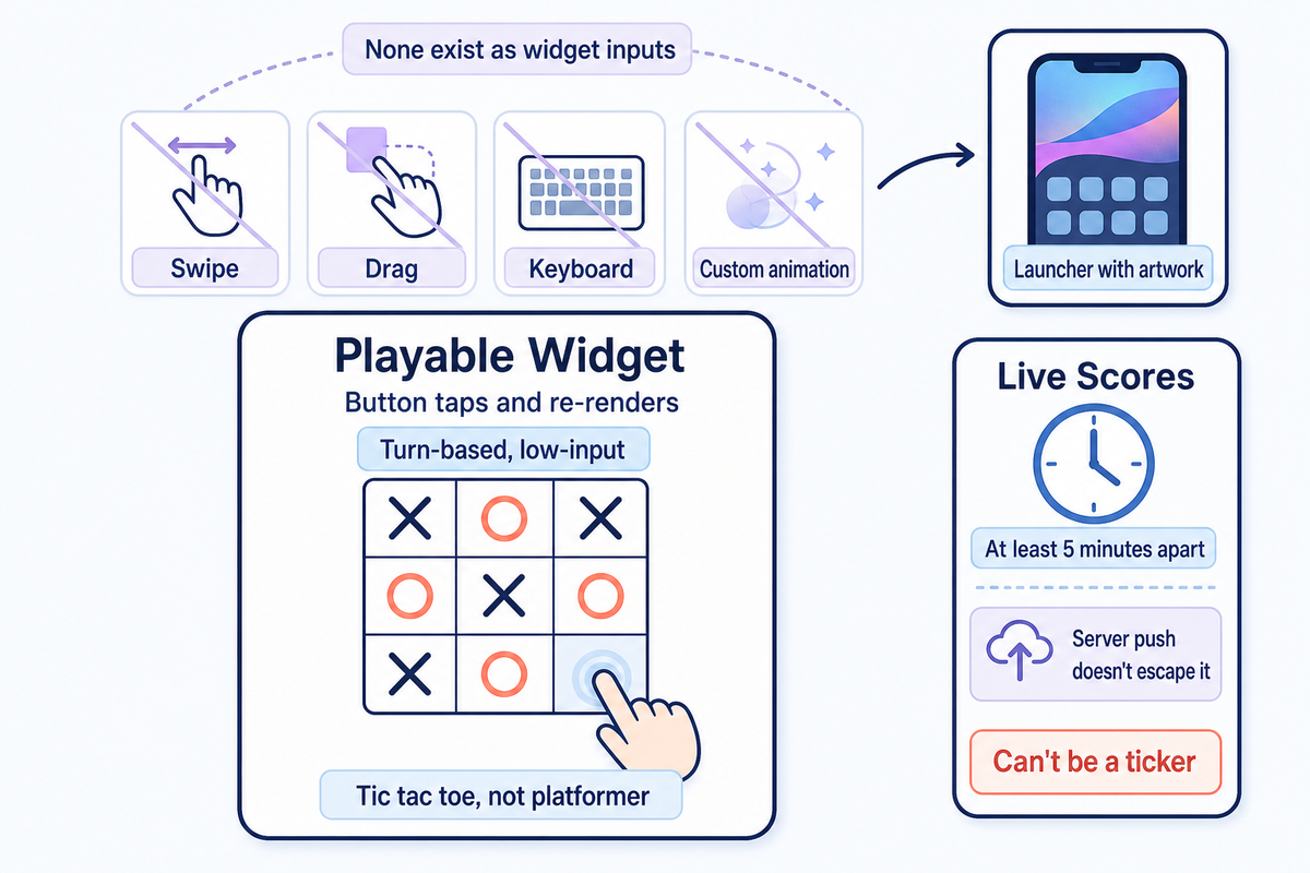 Widget Games and Live-Score Widgets — iScreen