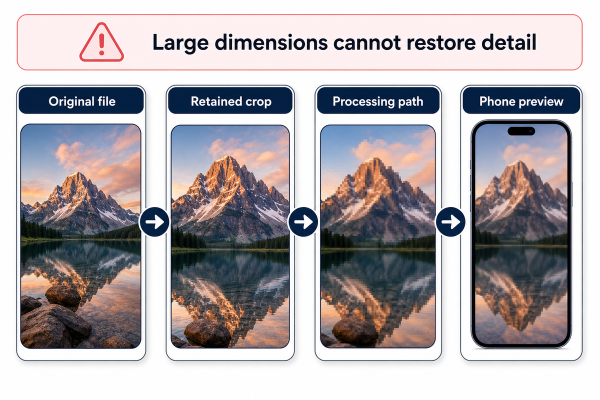 Why a 4K Wallpaper Can Still Look Blurry — iScreen