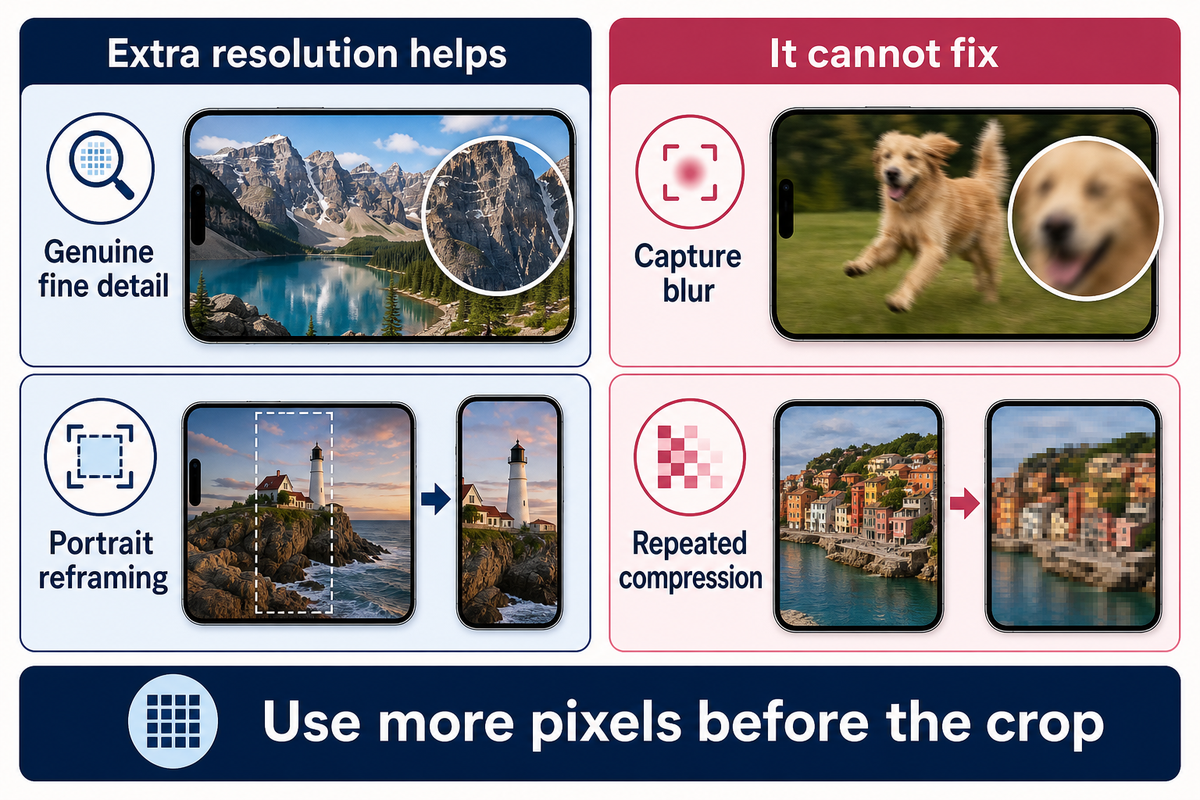 When Extra Resolution Helps, and When It Does Not — iScreen
