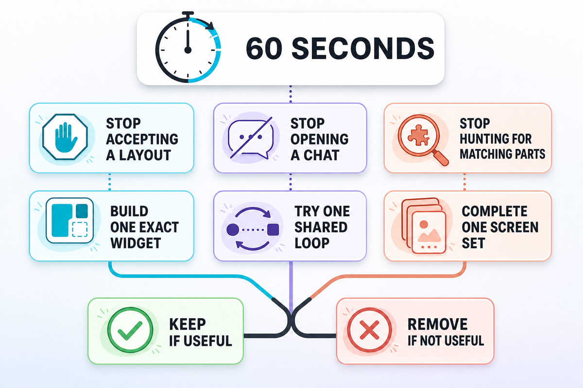 How to Choose in 60 Seconds — iScreen