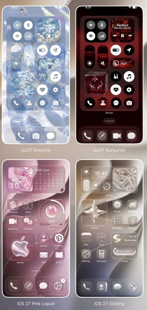 iOS 27-Inspired Themes