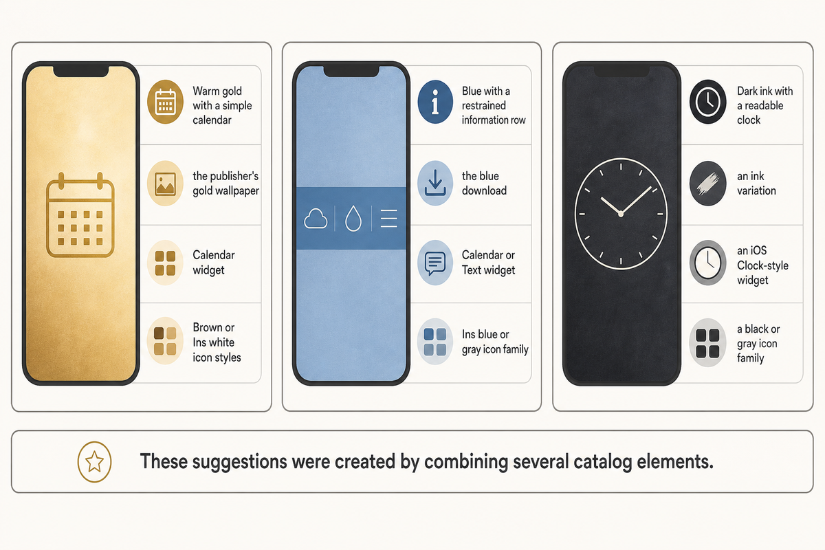 Three matching iScreen setups to build — iScreen