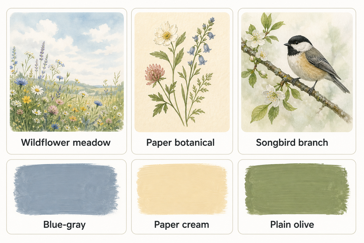 Wildflower Meadows and Vintage Botanicals — iScreen