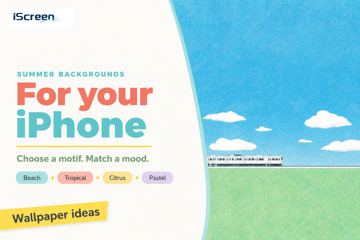 Summer Backgrounds for iPhone: 12 Fresh Wallpaper Ideas
