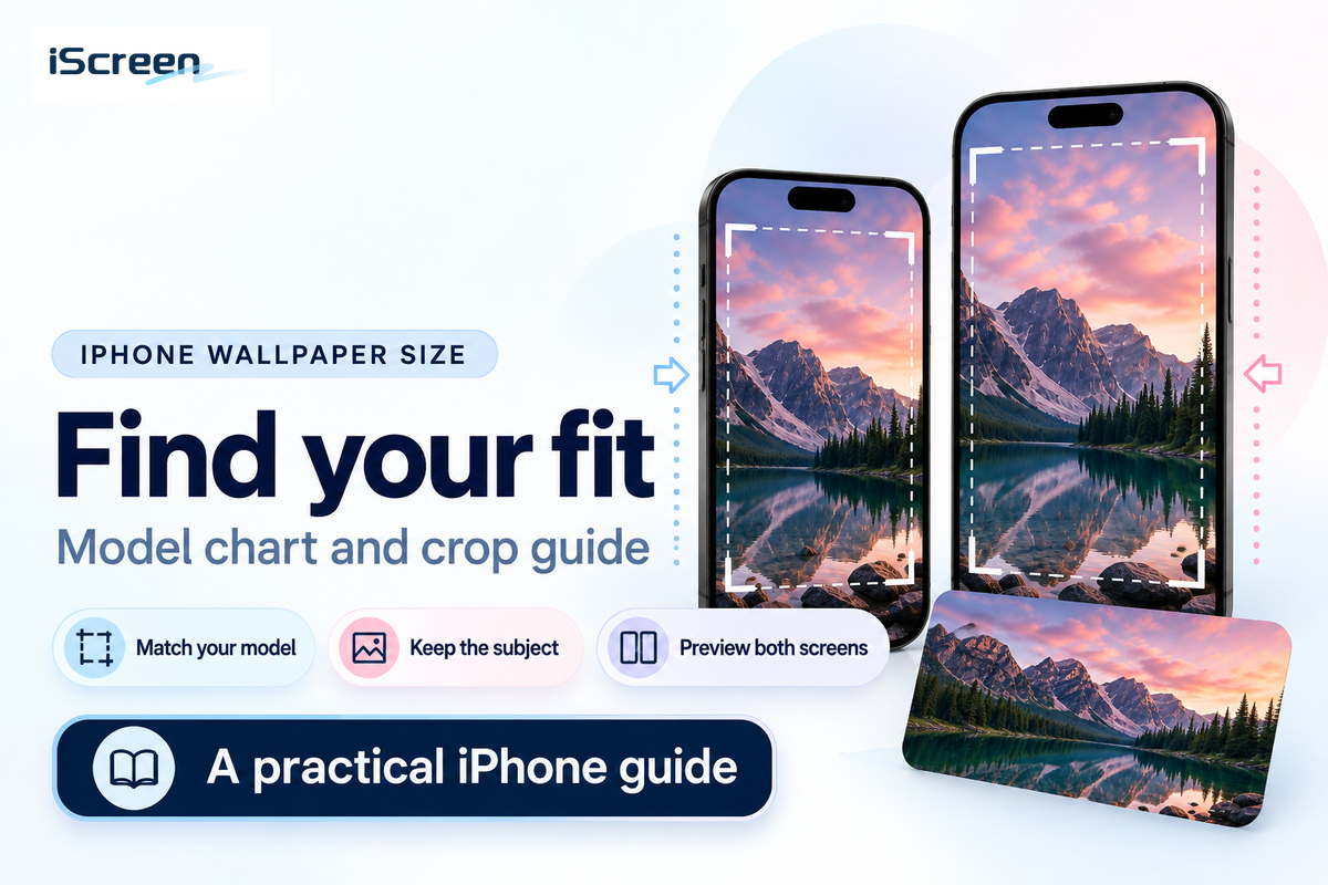 iPhone Wallpaper Size: Model Chart & Crop Guide (2026)