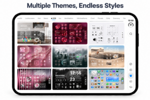 multiple themes and endless styles by use preferences